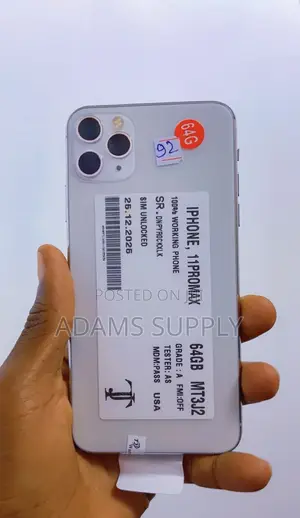 Apple iPhone 11 Pro Max 64 GB Black