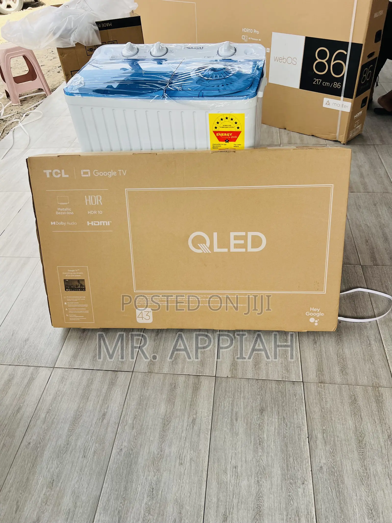 Sleek Design TCL-43s5k Qled FHD Smart Android Television 