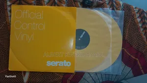Serato Dj 12" Yellow Control Vinyl (Pair)