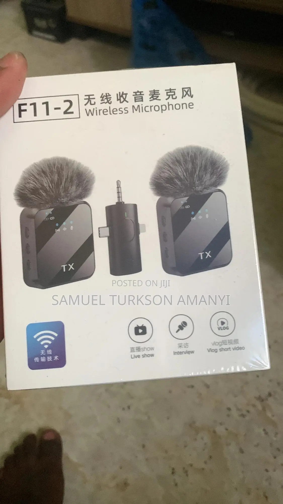 F11-2 Wireless Microphone