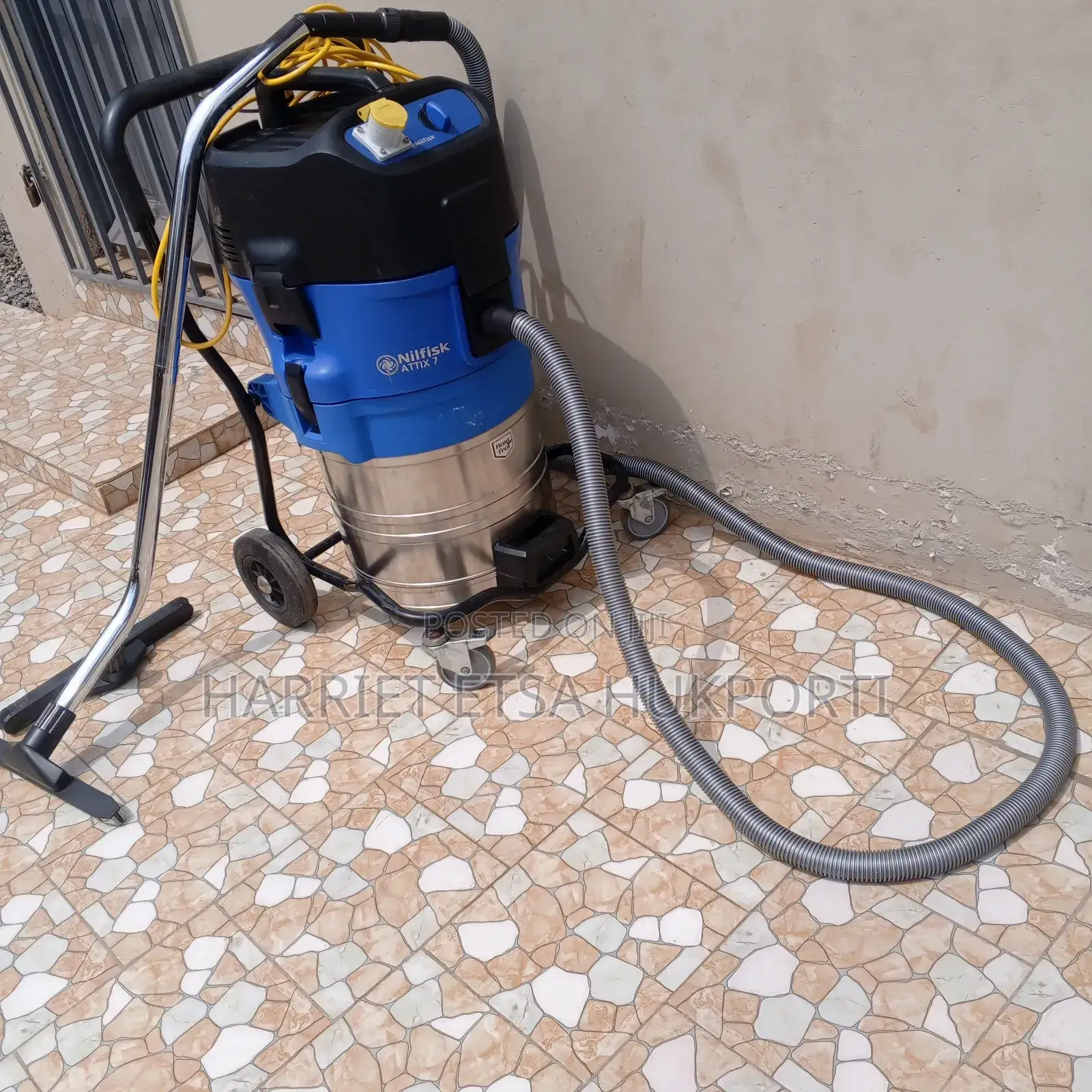 70l Industrial Nilfisk Attix 7 Wet Dry Vacuum Cleaner From The Uk
