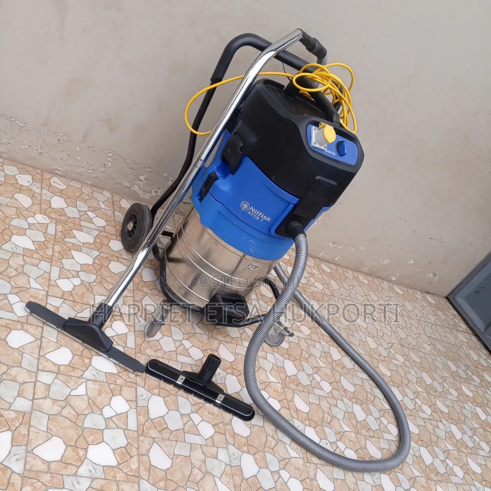 70l Industrial Nilfisk Attix 7 Wet Dry Vacuum Cleaner From The Uk