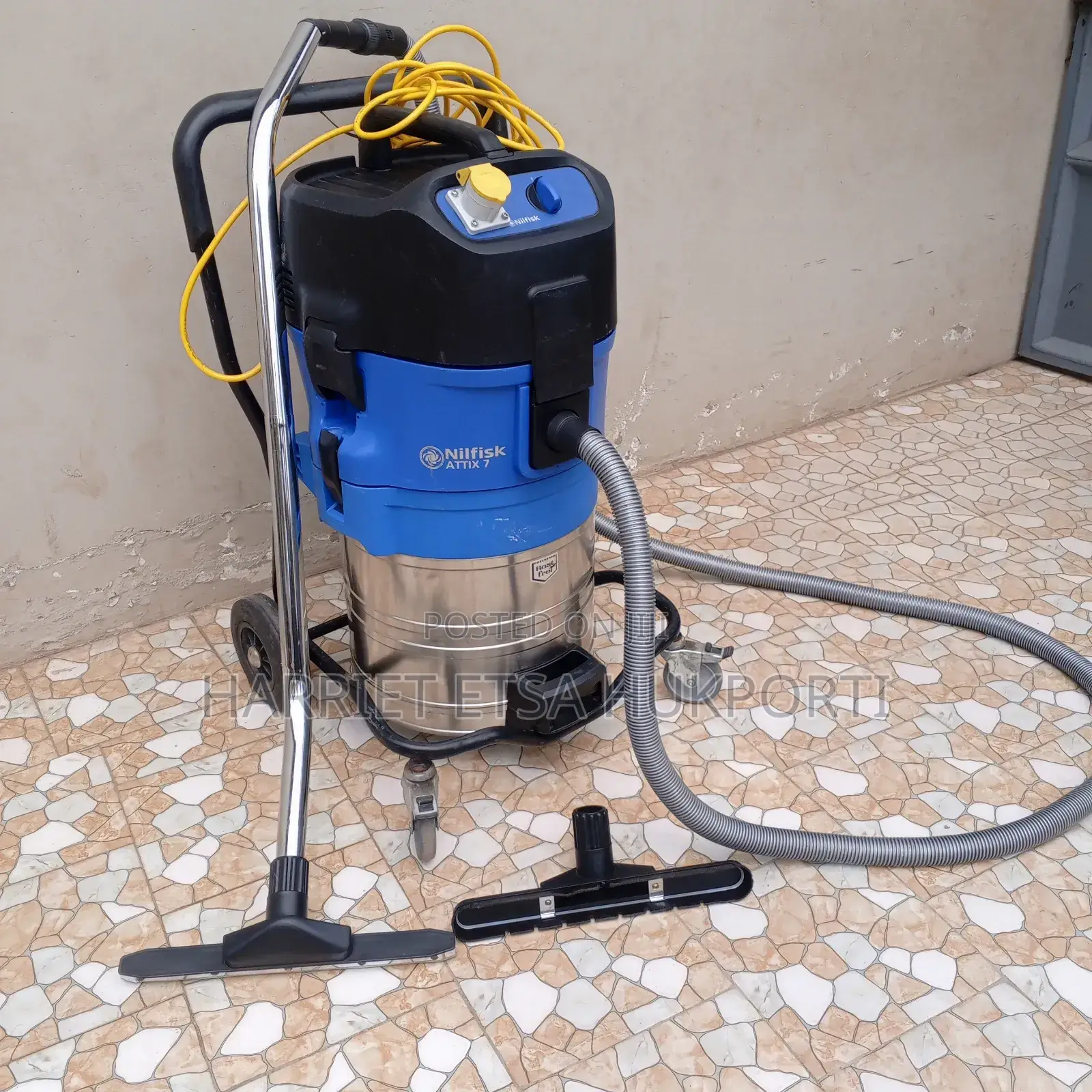 70l Industrial Nilfisk Attix 7 Wet Dry Vacuum Cleaner From The Uk