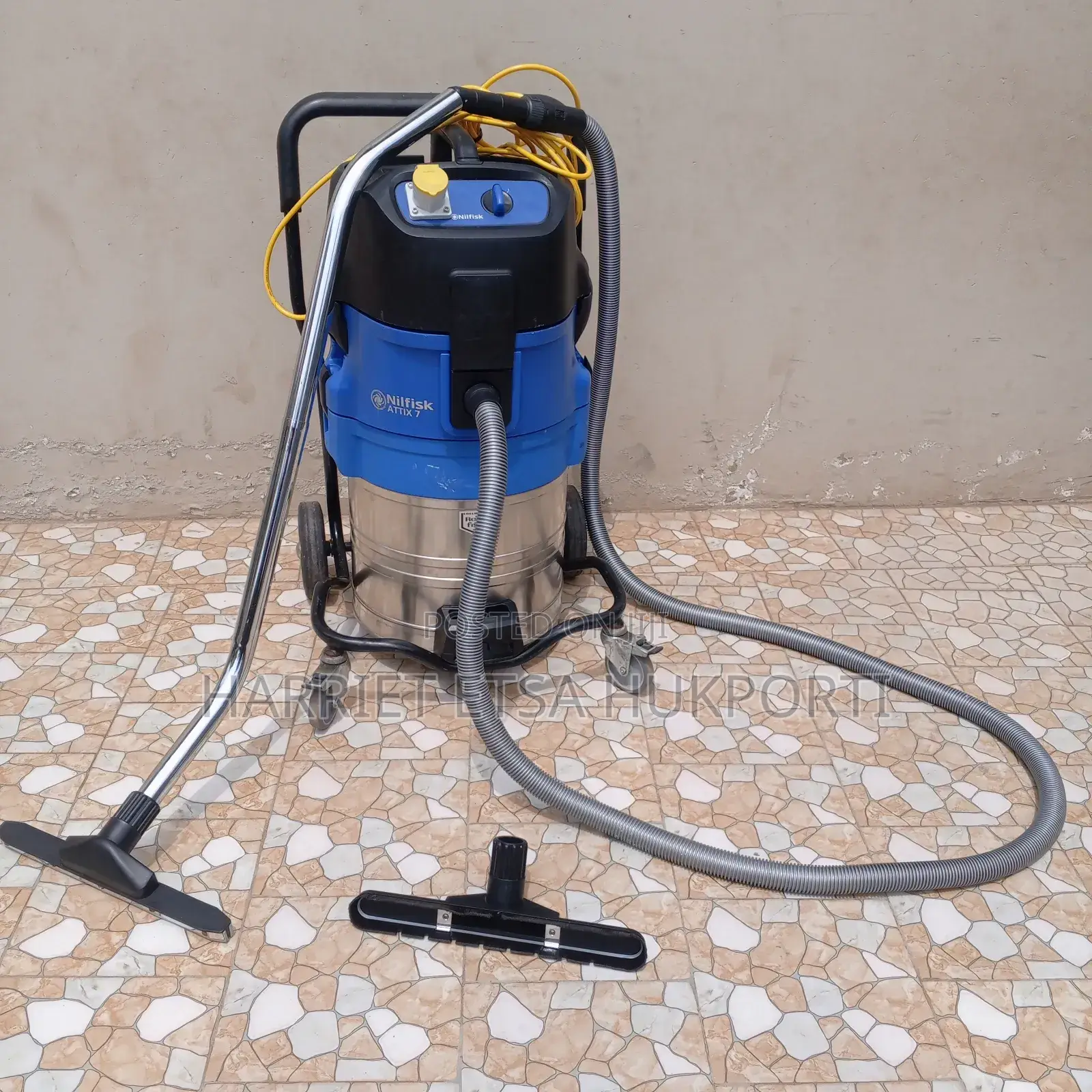 70l Industrial Nilfisk Attix 7 Wet Dry Vacuum Cleaner From The Uk