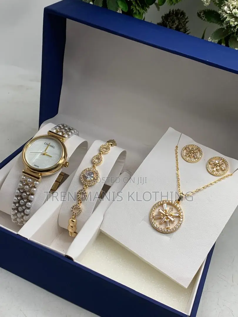 Ladies Gold Watches Set