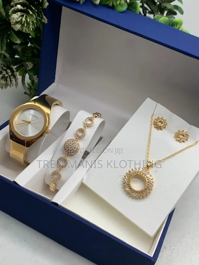 Ladies Gold Watches Set