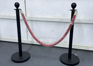 Black Stanchion / Barrier/ Barricade