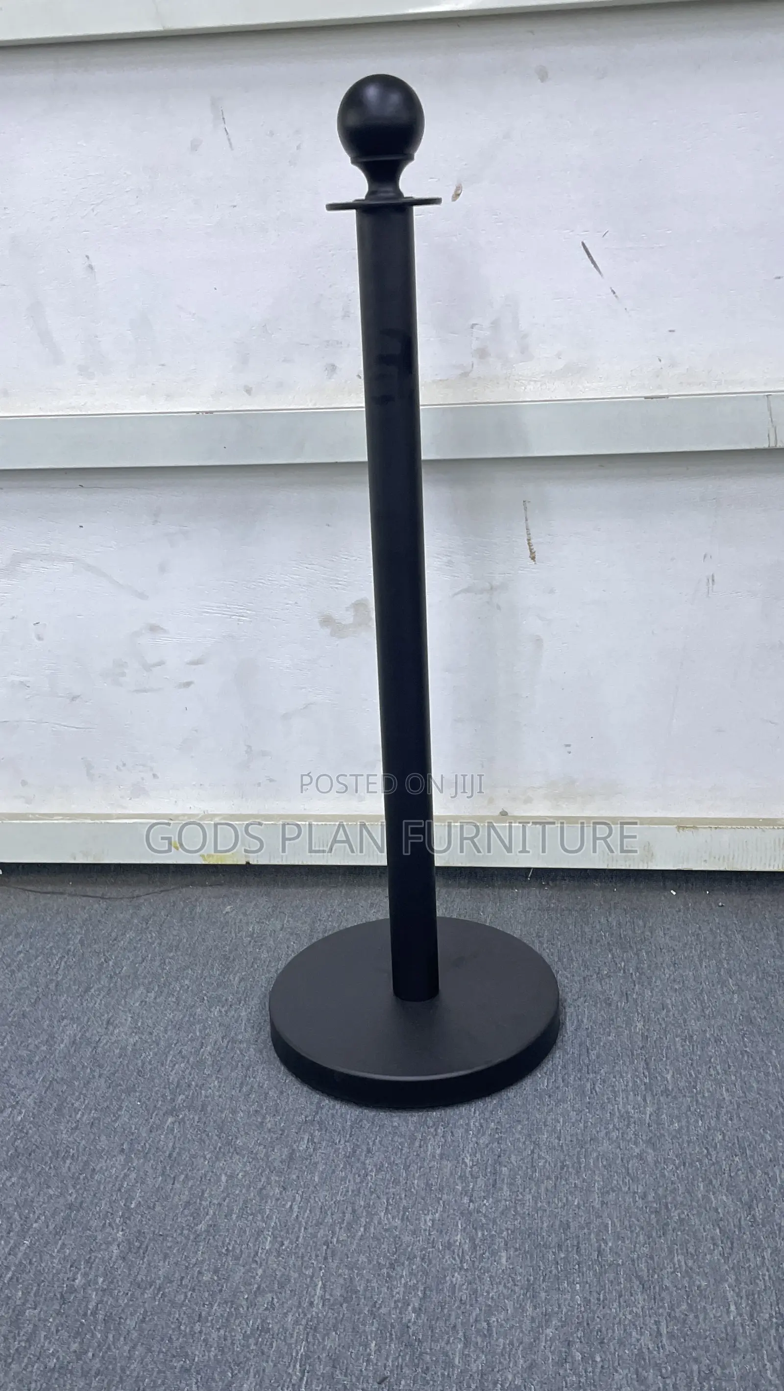 Black Stanchion / Barrier/ Barricade