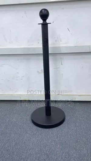 Black Stanchion / Barrier/ Barricade