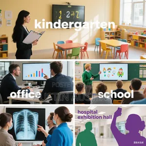 Touchscreen Interactive Display Smart Board Screen Panel