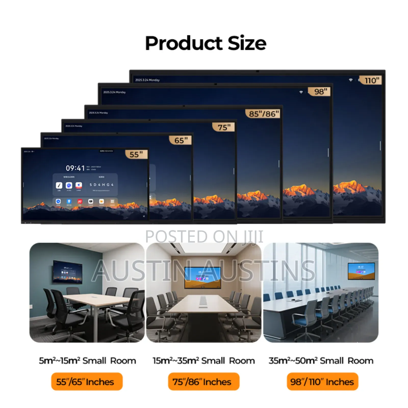 Touchscreen Interactive Display Smart Board Screen Panel