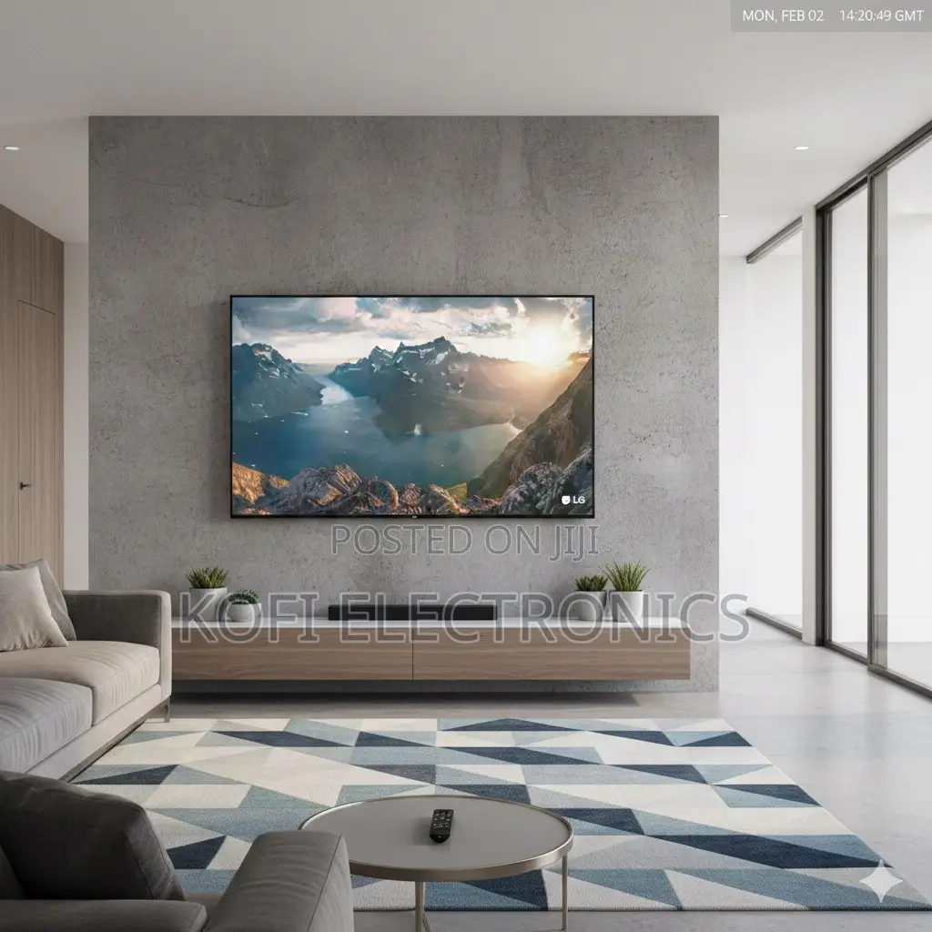 Lg 65-Inch Smart Television Crystal Sharp Picture Quality