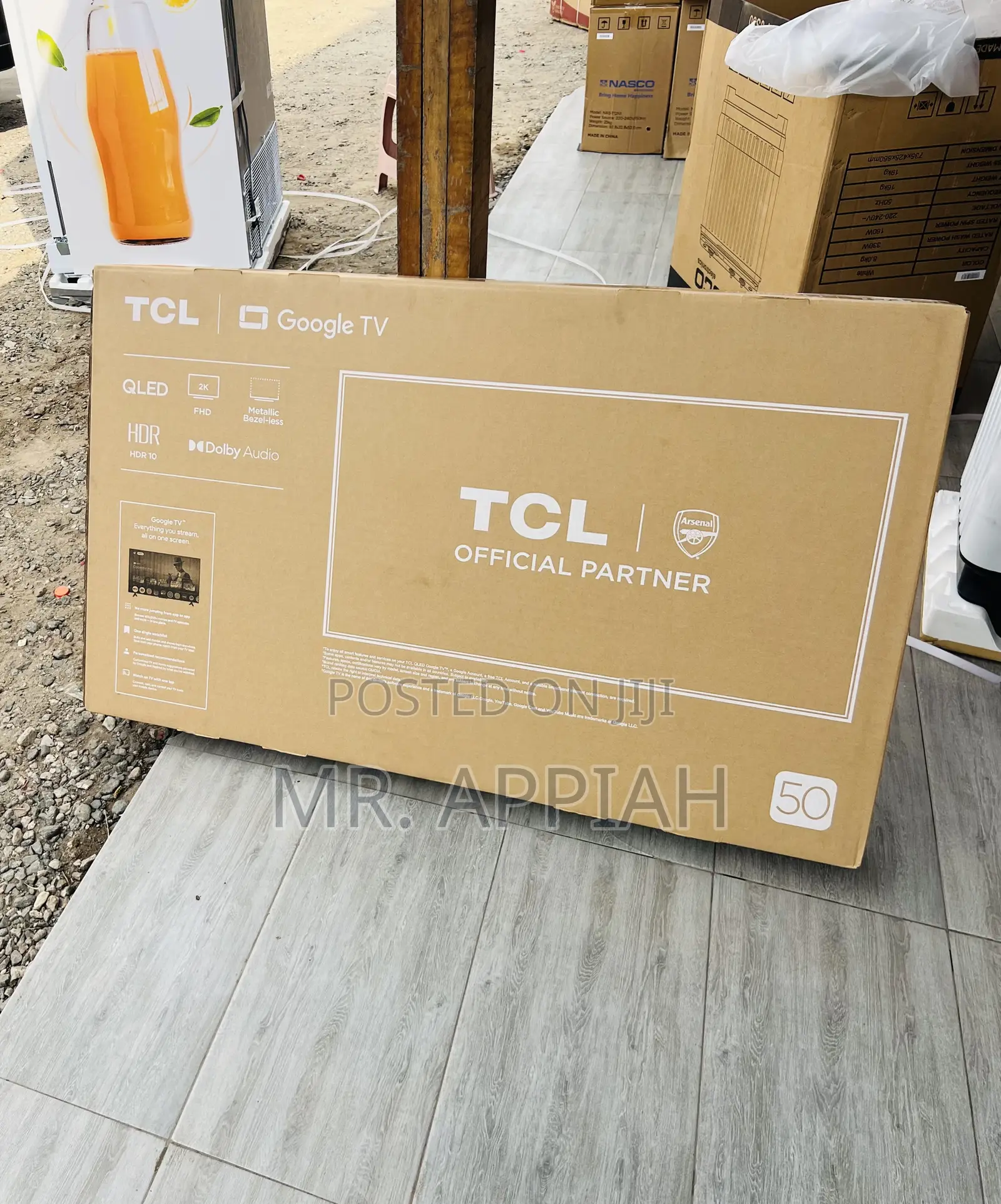 Buy Original TCL-50s5k 50”Qled Smart Satellite Tv(Fhd)Black 