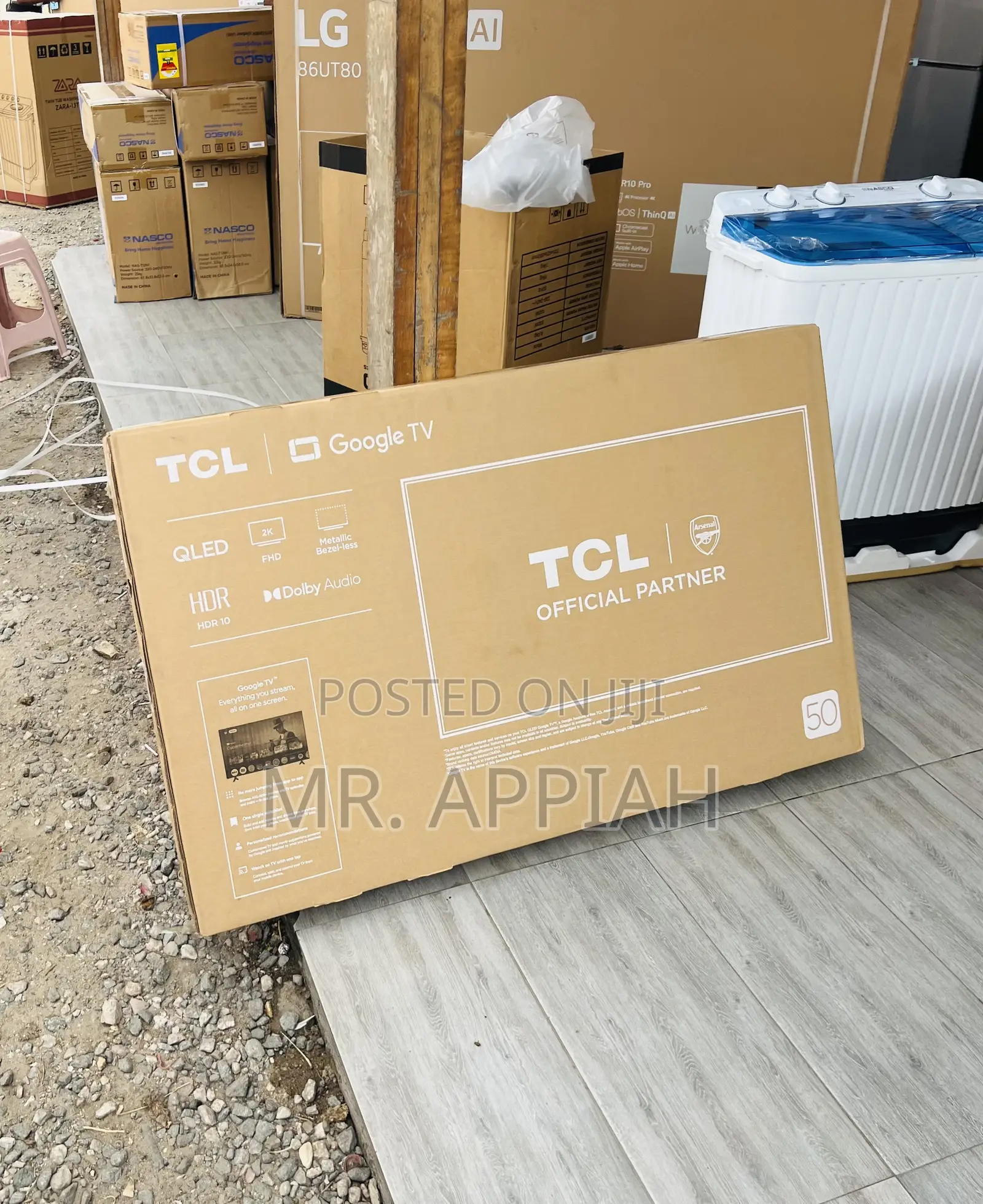 Buy Affordable TCL 50” Qled Smart Satellite Android Google Tv,50s5k