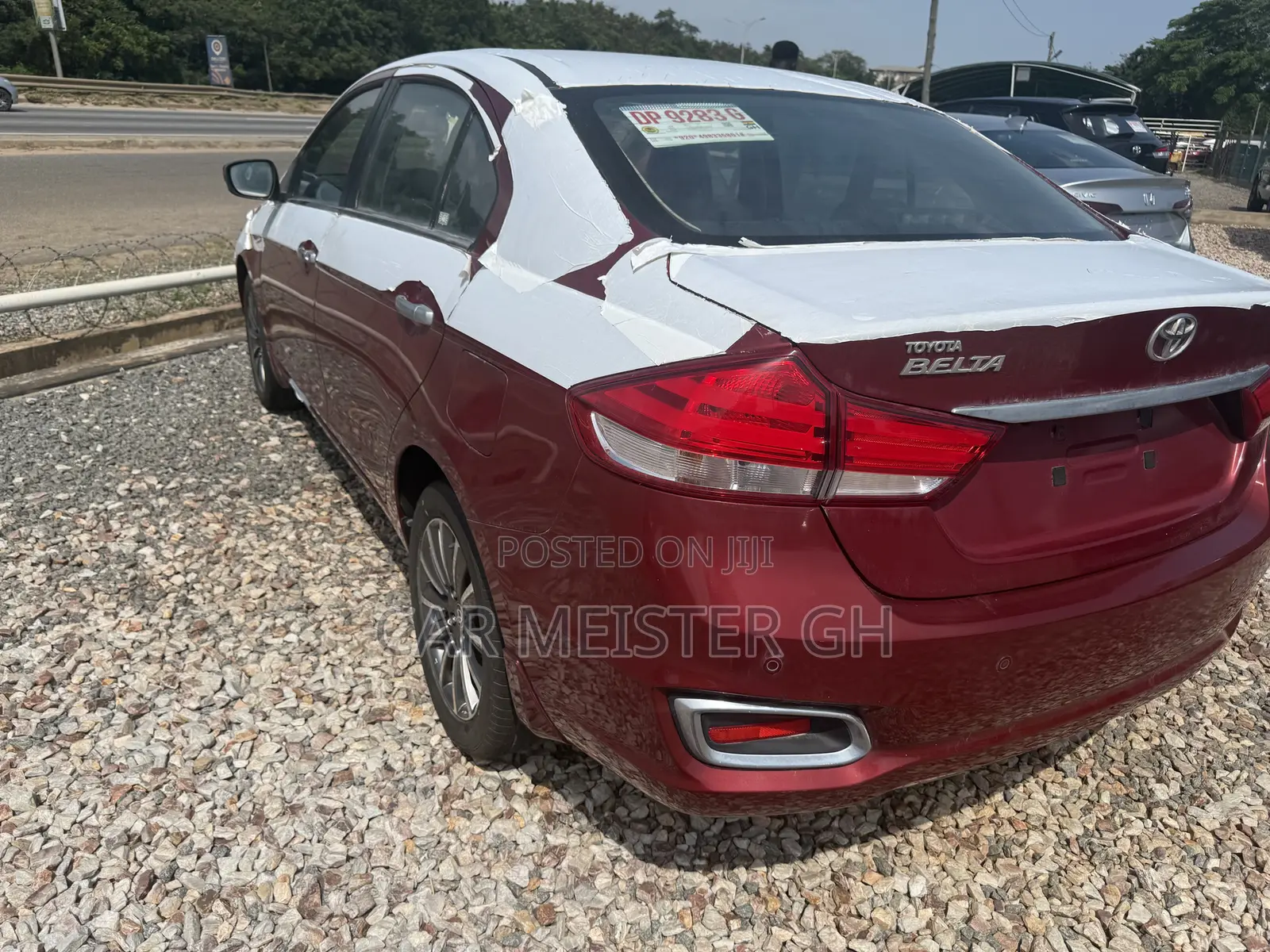 New Toyota Belta 2024 Burgundy