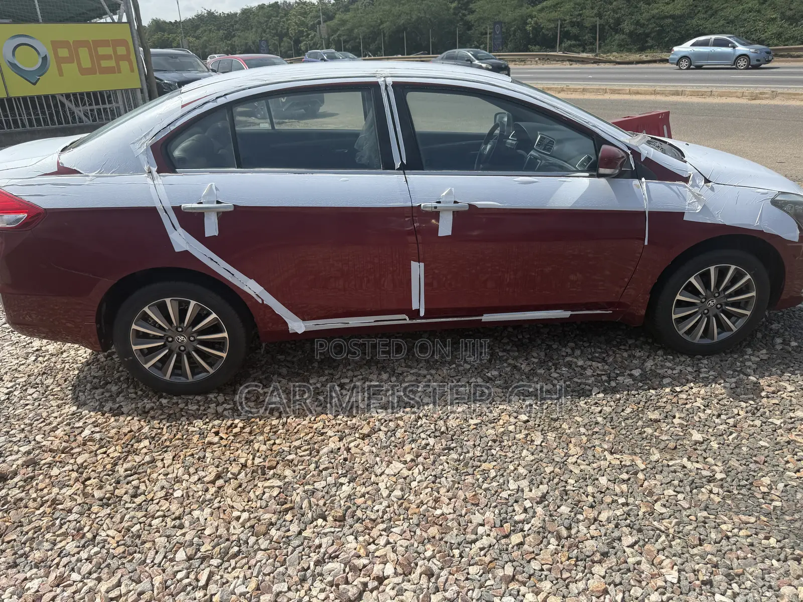 New Toyota Belta 2024 Burgundy