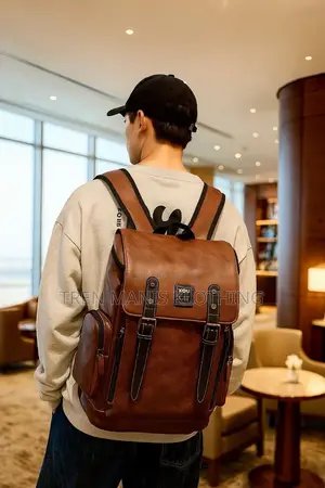 Brown Backpack