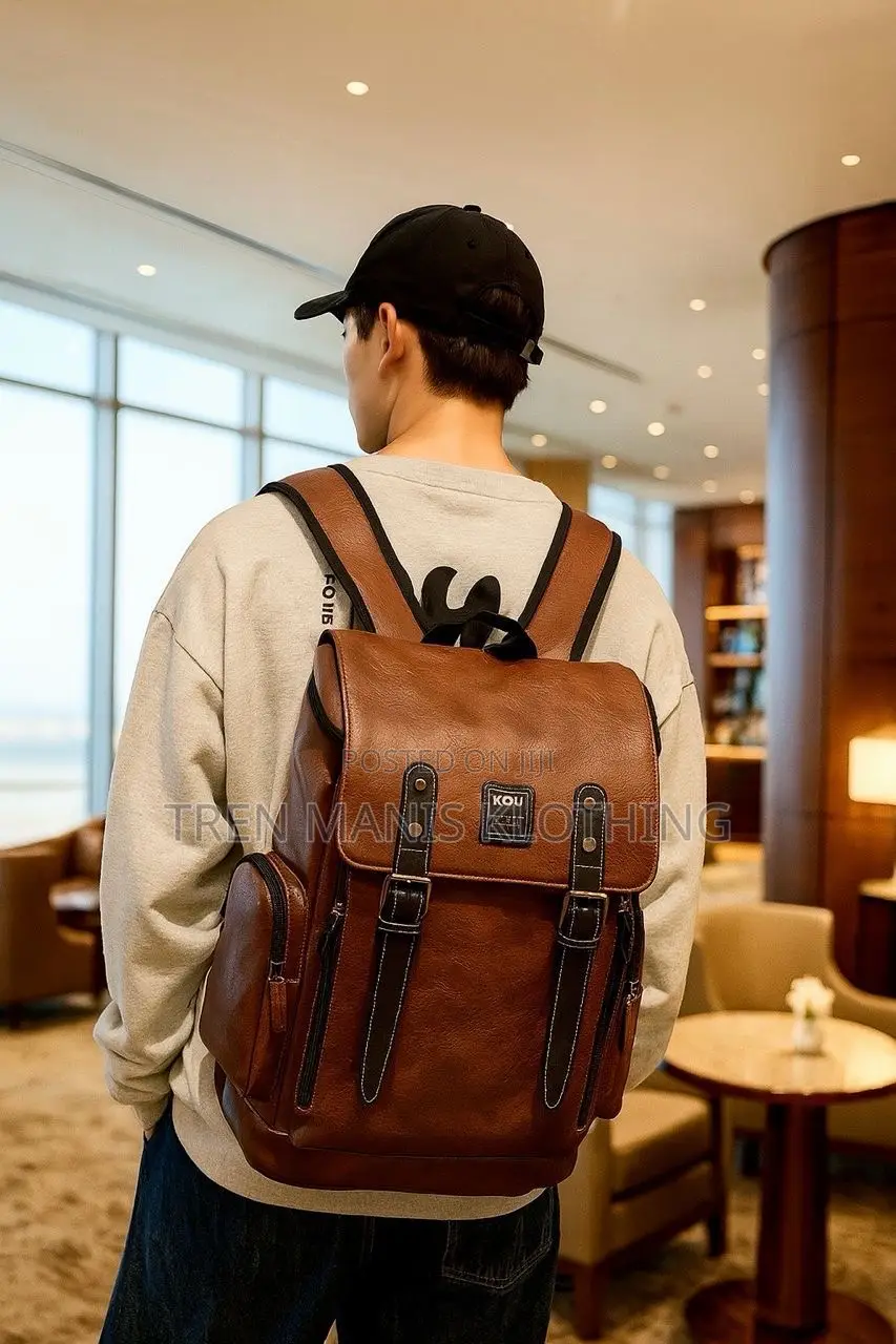 Brown Backpack