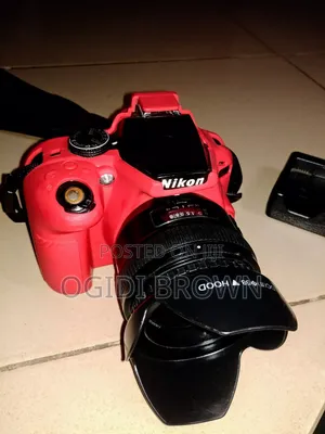 Camera, Nikon D3300 With 50mm Lens