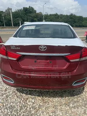 New Toyota Belta 2024 Burgundy