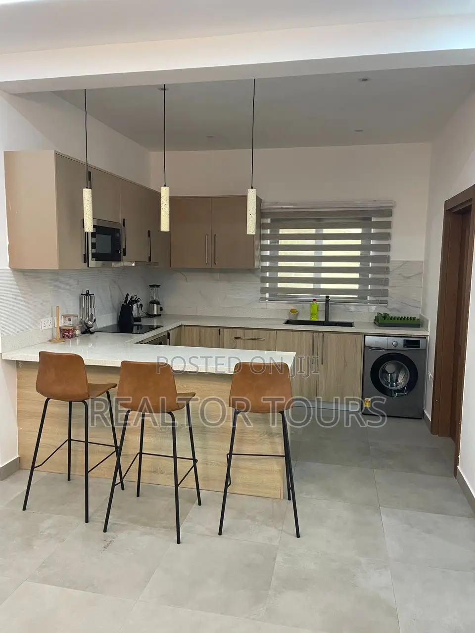 Furnished 2bdrm Apartment in Adjiriganor for rent