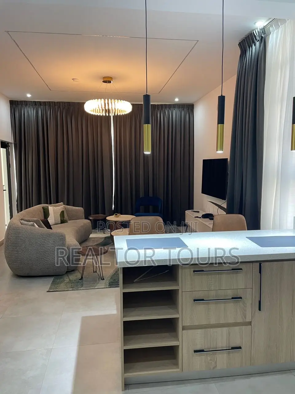 Furnished 2bdrm Apartment in Adjiriganor for rent