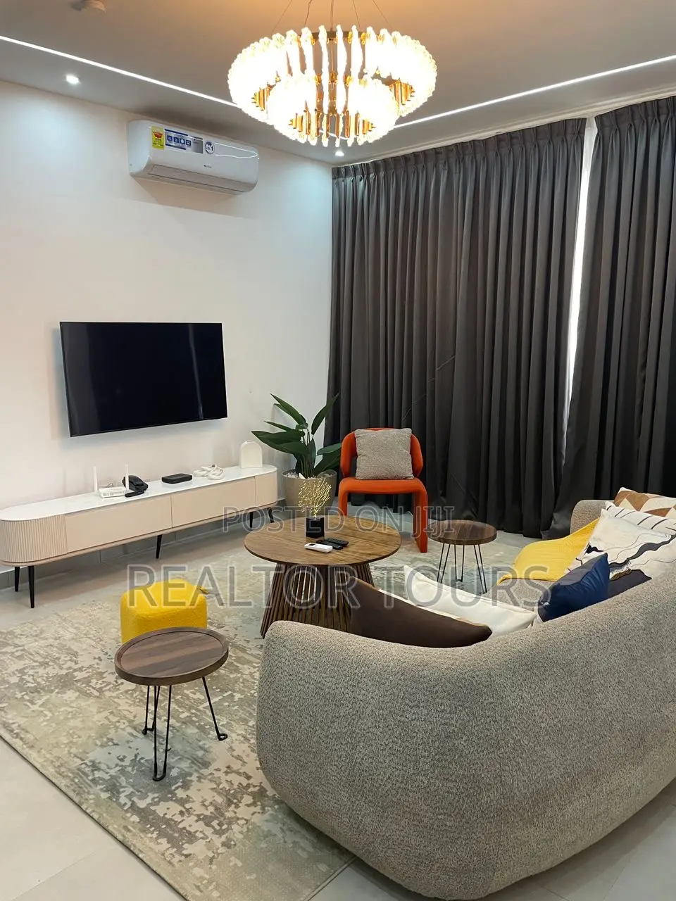 Furnished 2bdrm Apartment in Adjiriganor for rent