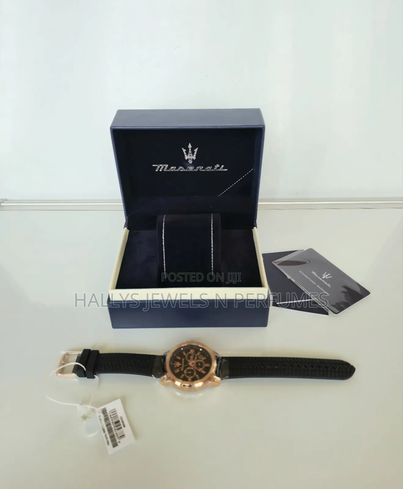 Maserati Successo Men's Watch, Silicone Strap