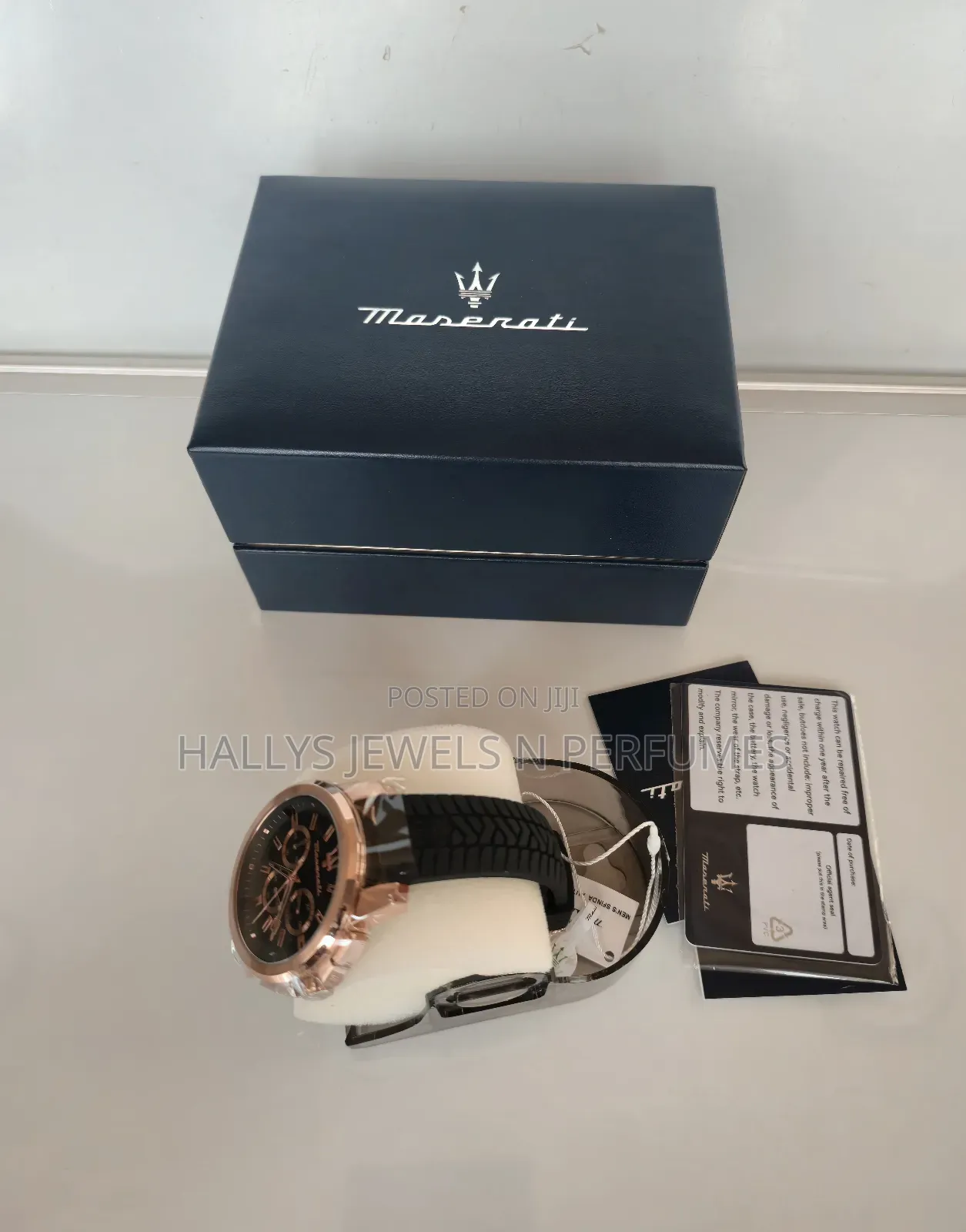 Maserati Successo Men's Watch, Silicone Strap