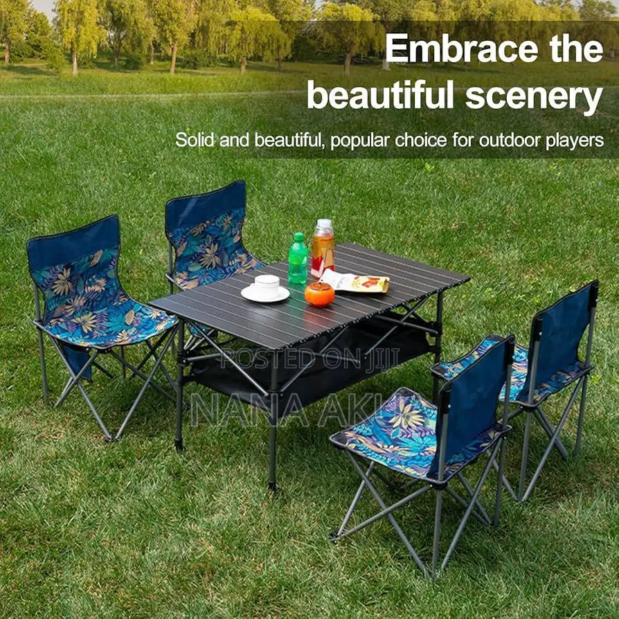 3 Chairs + 1 Long Table