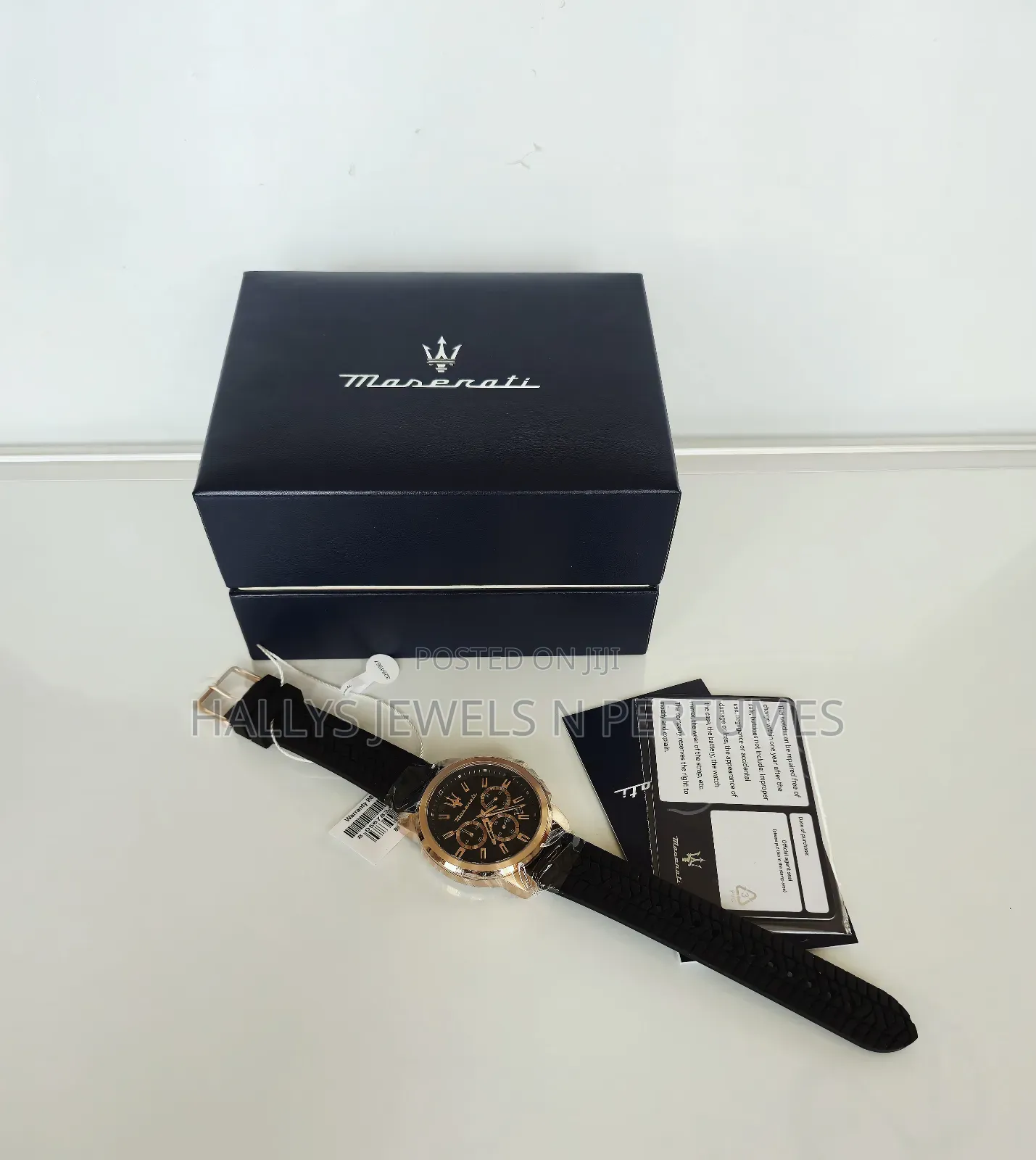 Maserati Successo Men's Watch, Silicone Strap
