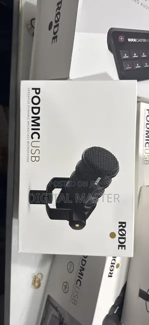 Rode Podmic Usb And Xlr Dynamic Broadcast Microphone