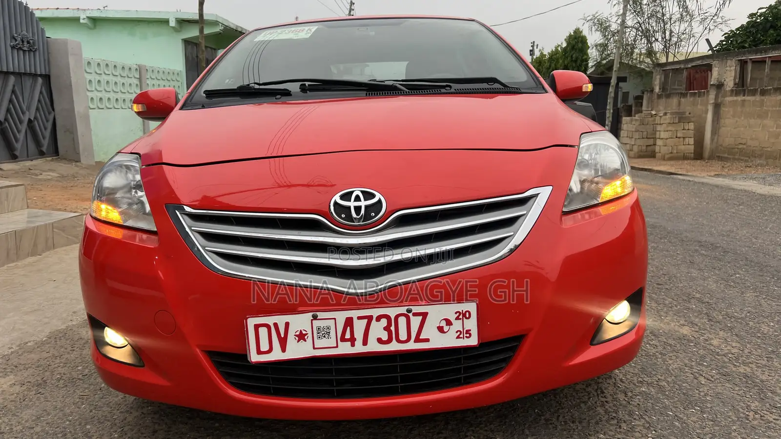 Toyota Belta 2010 Red