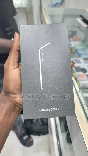 New Samsung Galaxy S25 FE 256 GB Black