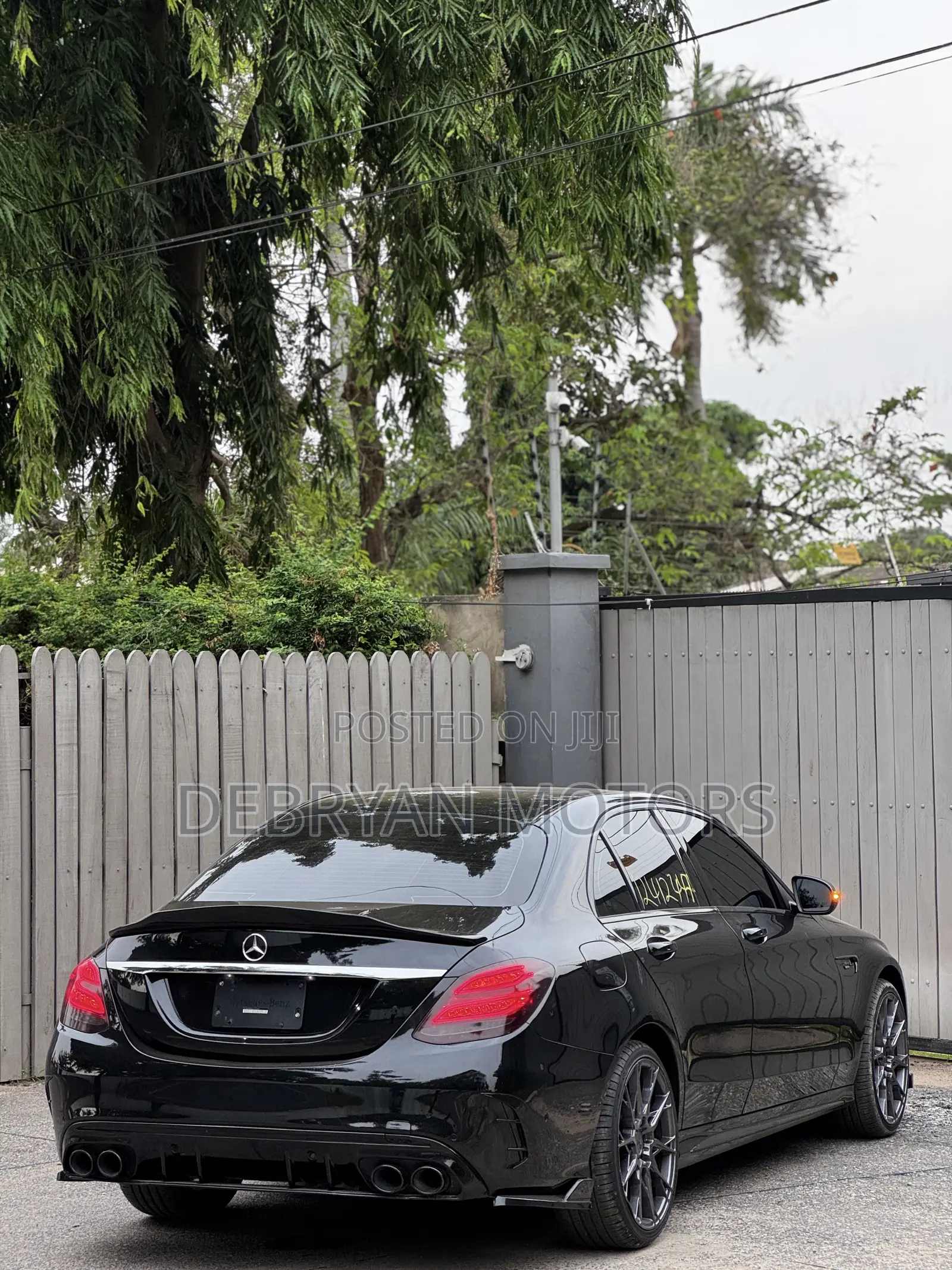 Mercedes-Benz C300 Sport 4Matic Sedan AWD (2.0L 4cyll 7A) 2016 Black