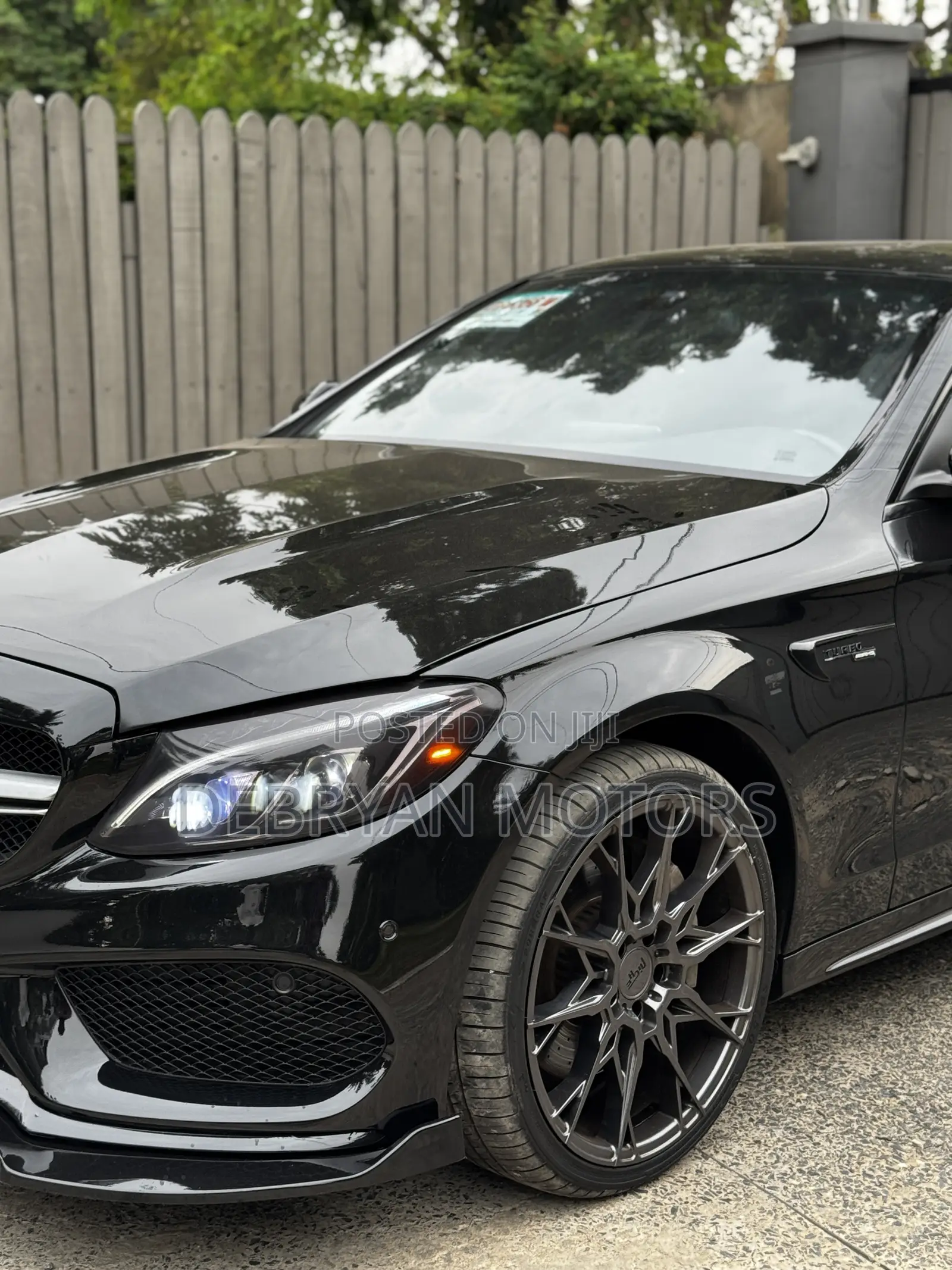 Mercedes-Benz C300 Sport 4Matic Sedan AWD (2.0L 4cyll 7A) 2016 Black