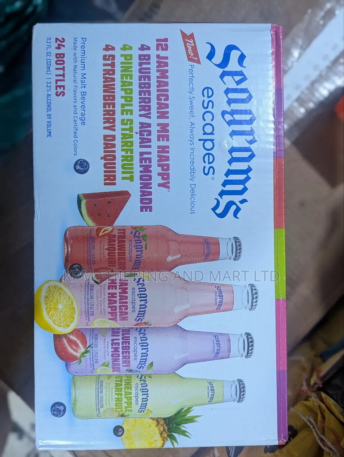 Seagram's Escapes Wine(24 Bottle)