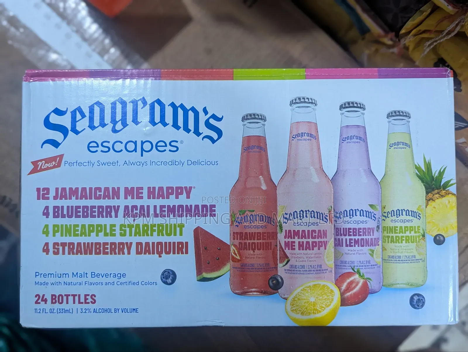Seagram's Escapes Wine(24 Bottle)