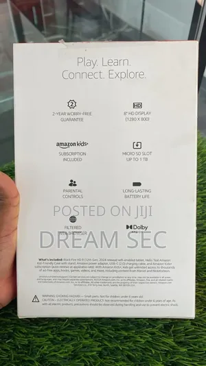 New Amazon Fire HD 8 32 GB Black