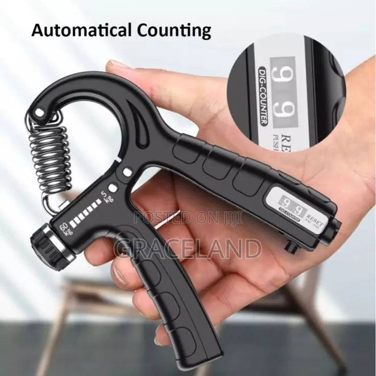 Original 2in1 Gym Hand Grip Strengtheners Counters for Men and Woman