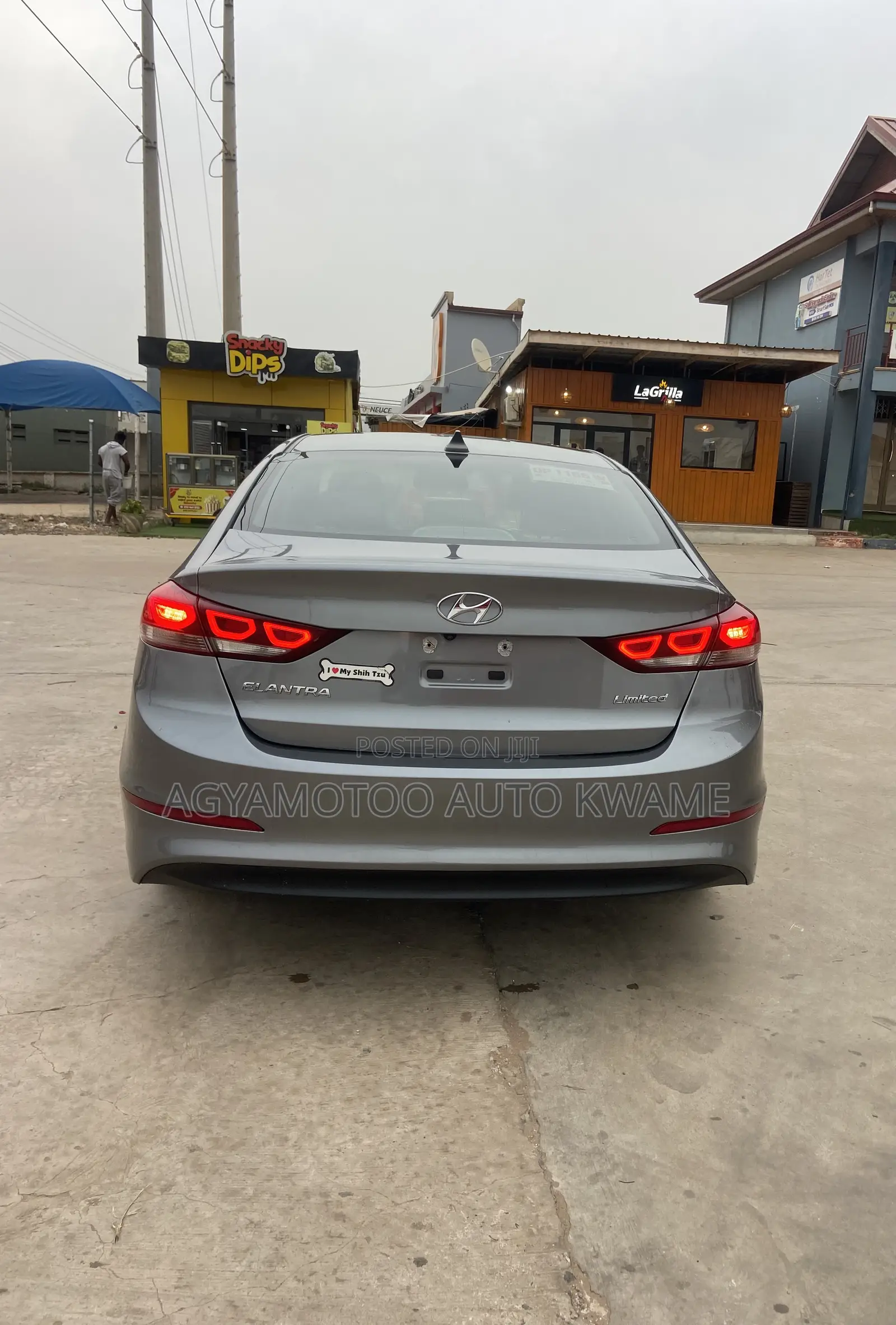 Hyundai Elantra Limited 2018 Gray