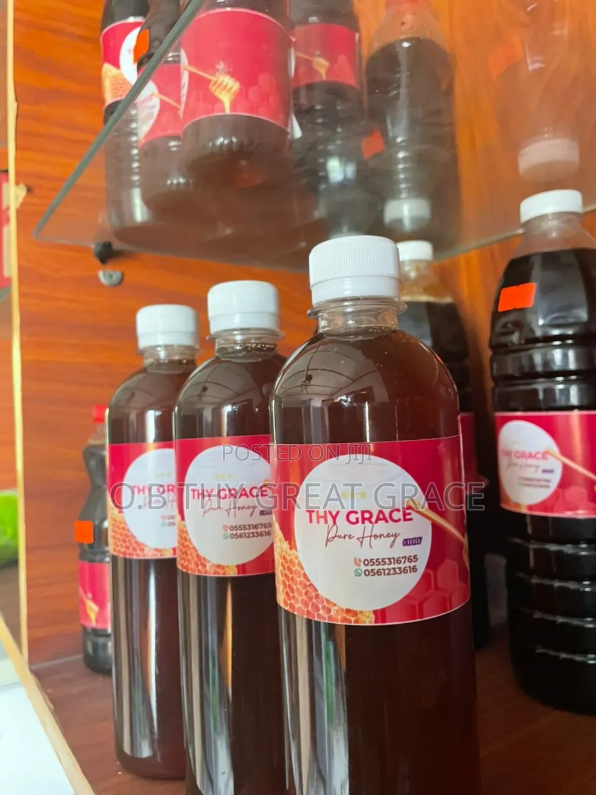 Pure Honey From Oti to Accra Shops
