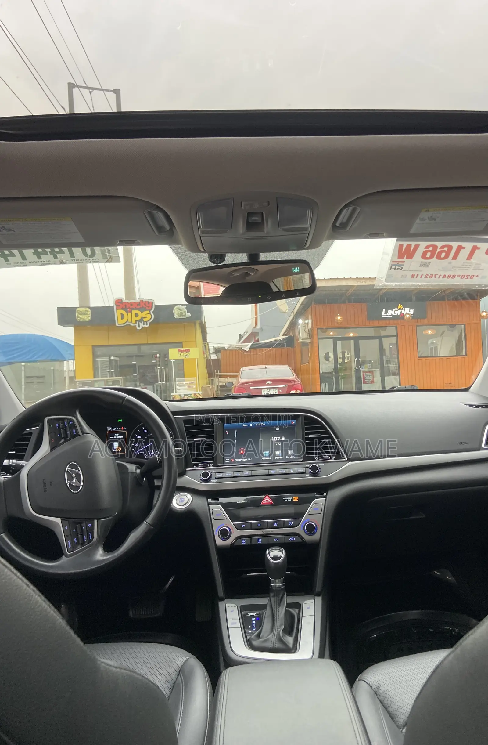 Hyundai Elantra Limited 2018 Gray