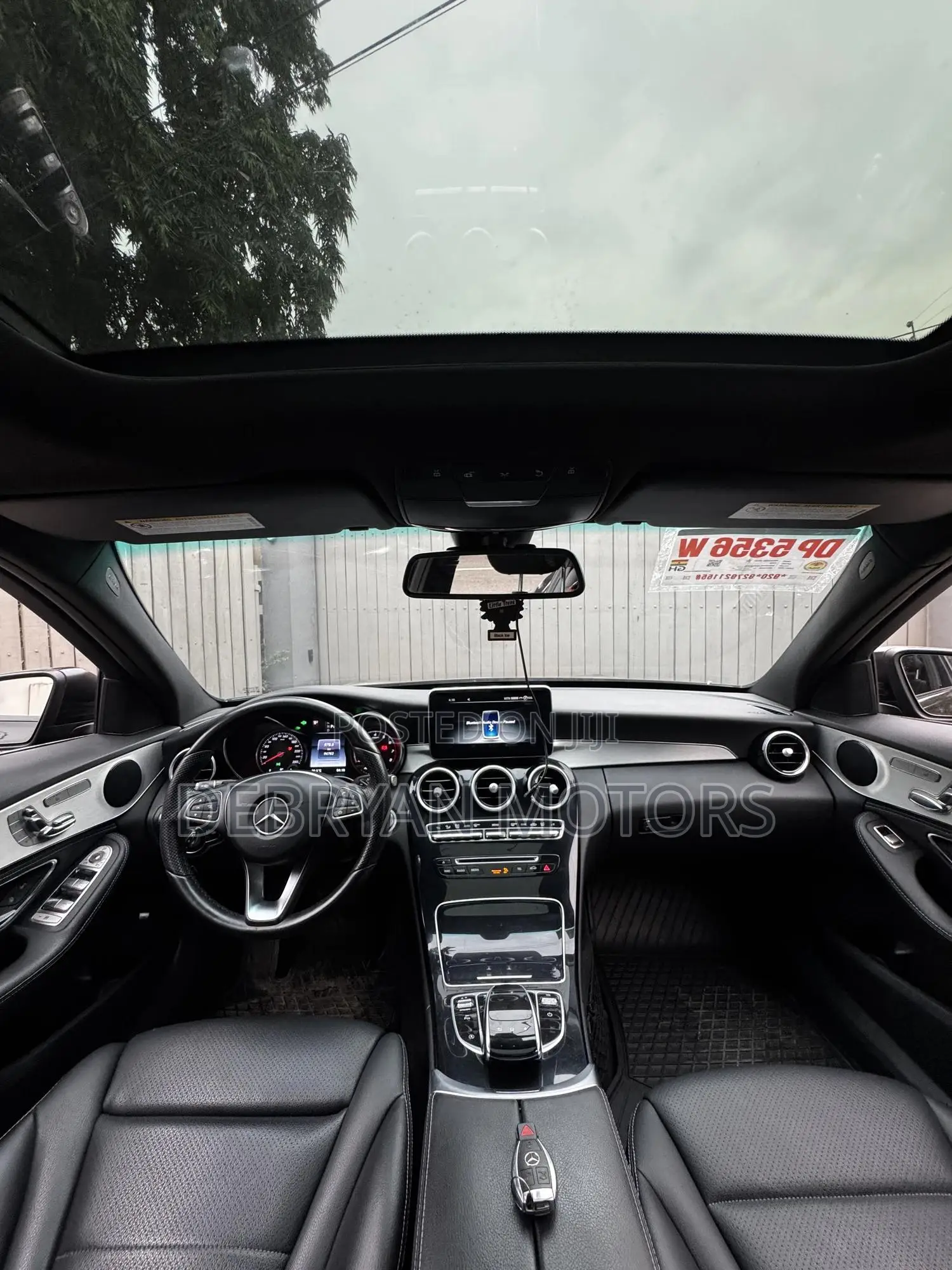 Mercedes-Benz C300 Sport 4Matic Sedan AWD (2.0L 4cyll 7A) 2016 Black
