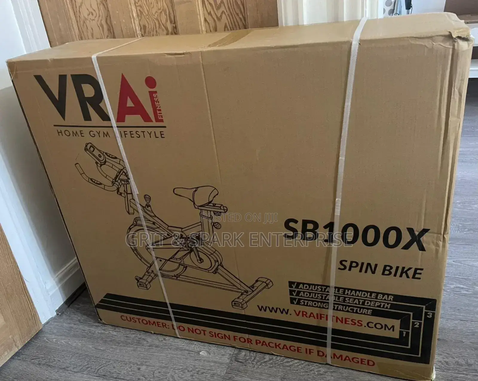 Sb1000x Bluetooth Smart Exercise Bike From the Uk(Vrai Fitness)