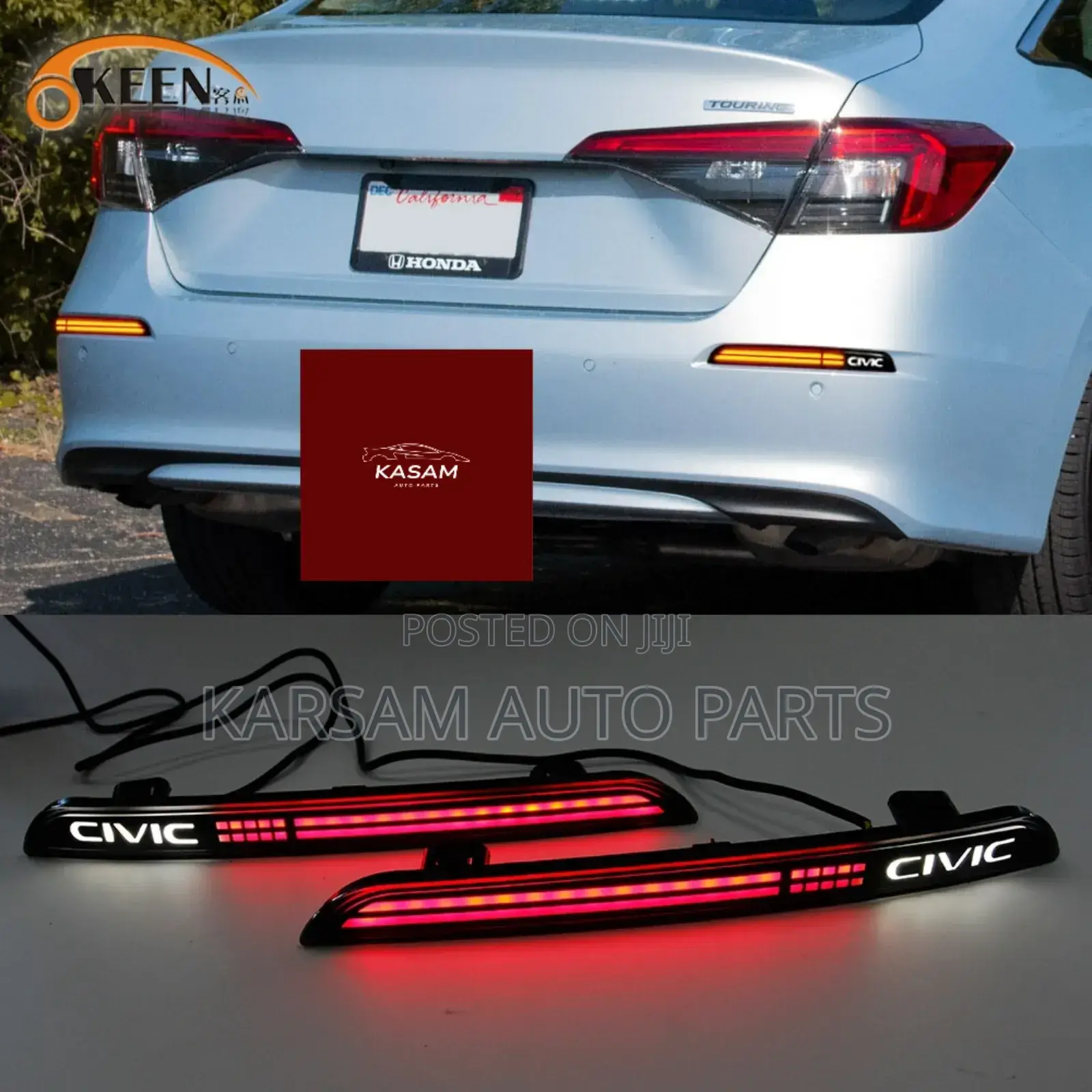 Honda Civic 2024 Back Reflector