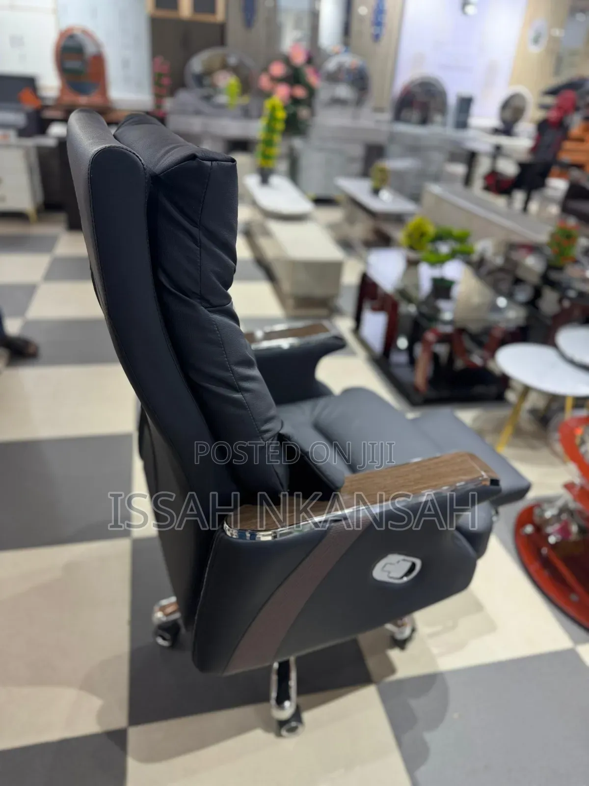 Leather High Back Boss Office Chair