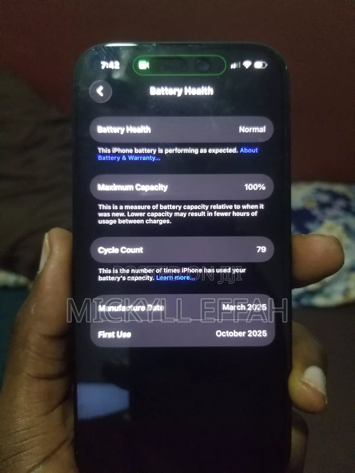 Apple iPhone 15 128 GB Black