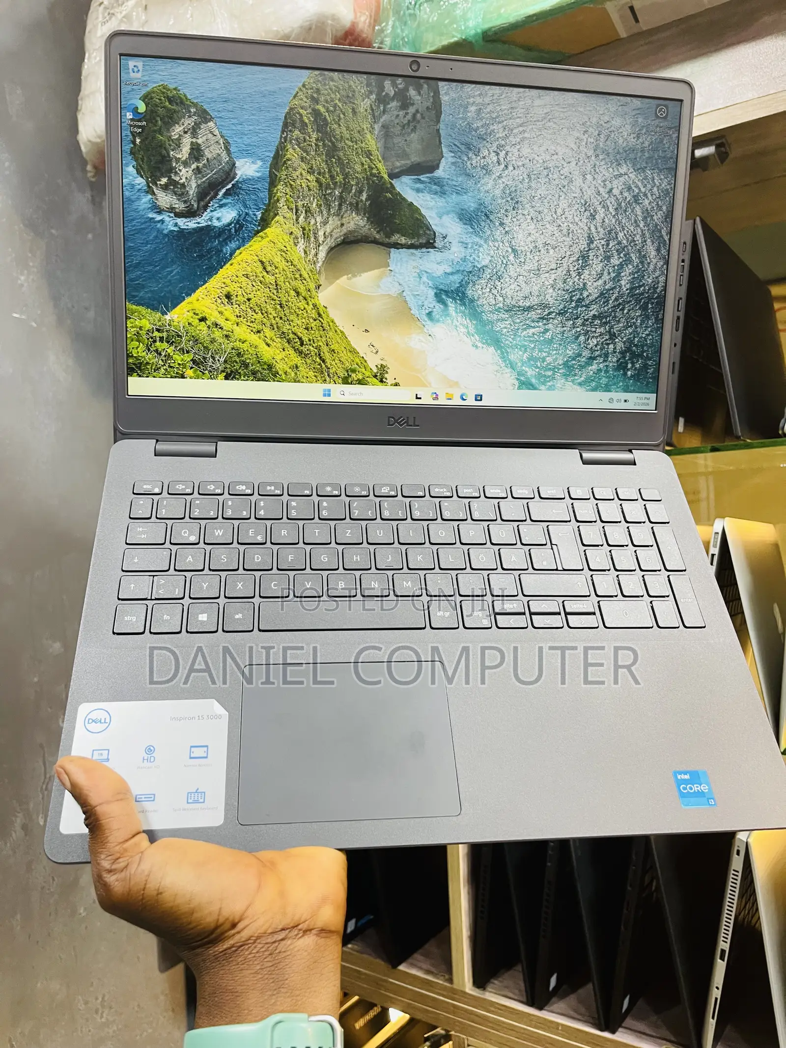 Laptop Dell Inspiron 3541 8GB Intel Core i3 SSD 256GB