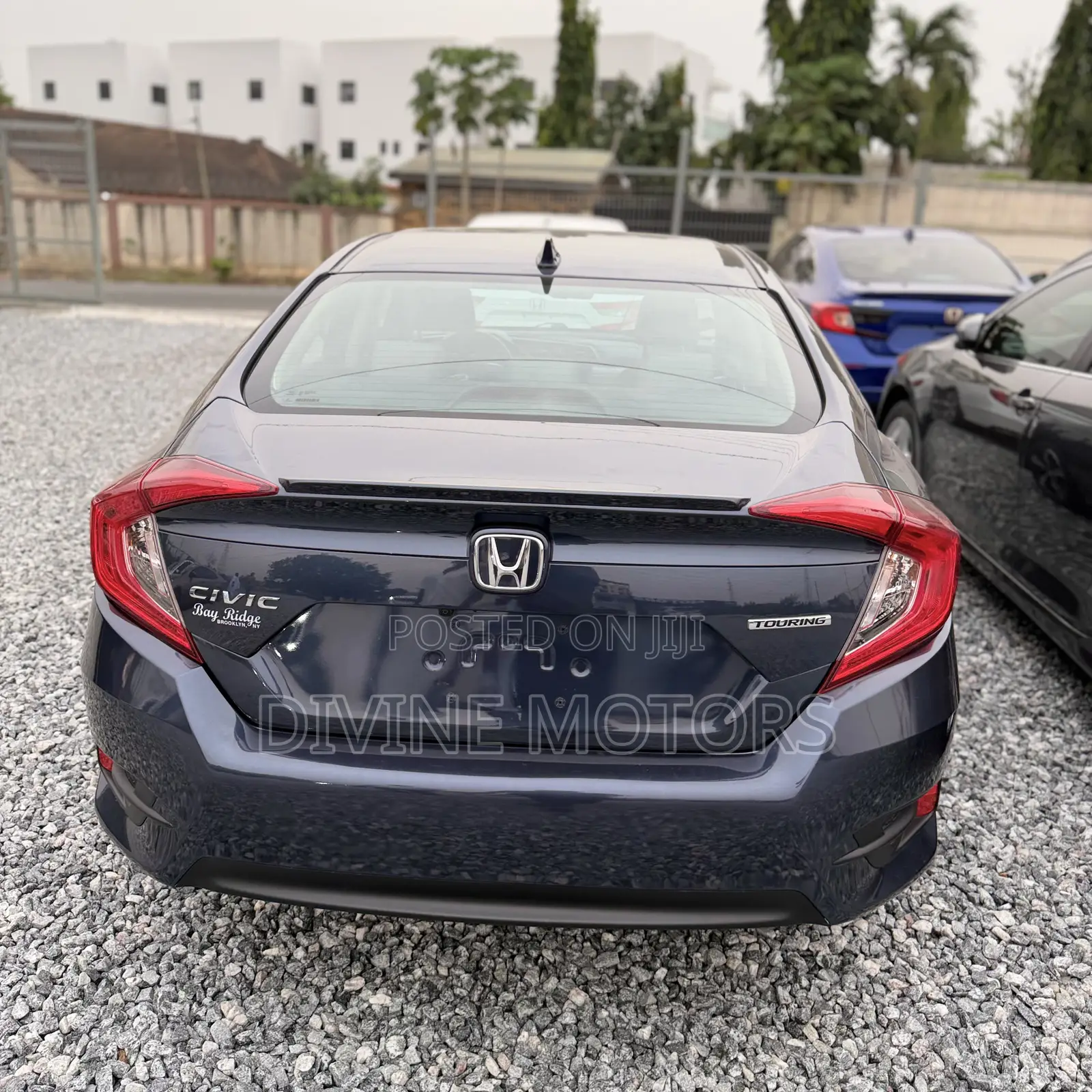 Honda Civic Touring Sedan 2018 Gray